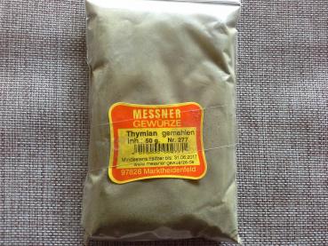 Thymian gemahlen 50 g