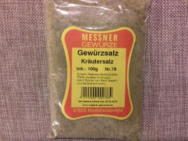 Gewürzsalz / Kräutersalz 100 g