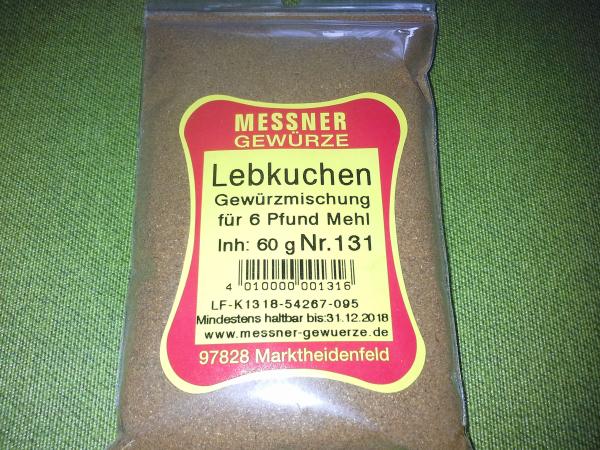Lebkuchengewürz 60 g