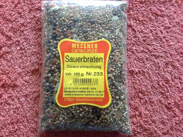 Sauerbratengewürz ganz 100 g