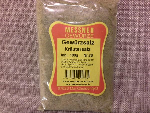Gewürzsalz / Kräutersalz 100 g
