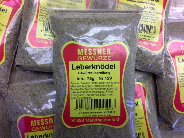 Leberknödelgewürz 75 g