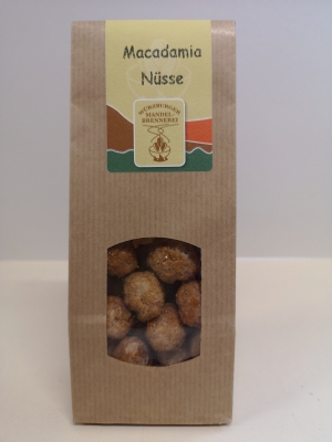 Macadamianüsse gebrannt 100 g.